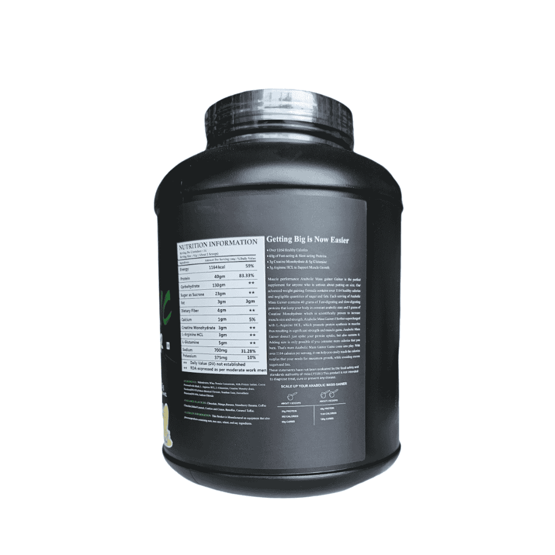 anabolic mass gainer 3kg 6pm nutrition