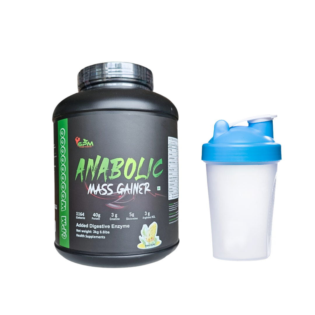 anabolic mass gainer 3kg 6pm nutrition